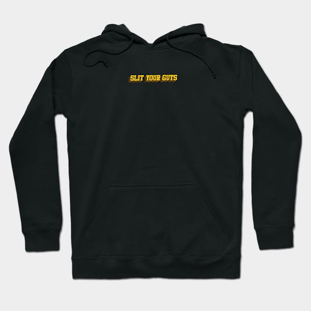 slit your guts Hoodie by zicococ